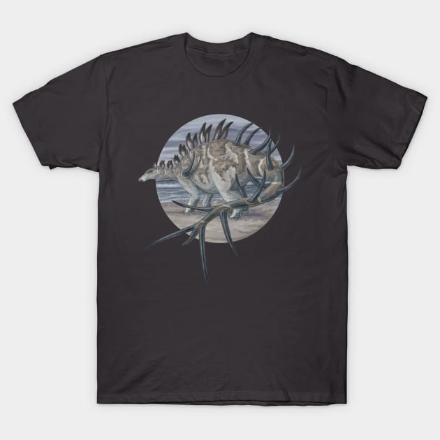 Kentrosaurus aethiopicus T-Shirt by CoffeeBlack